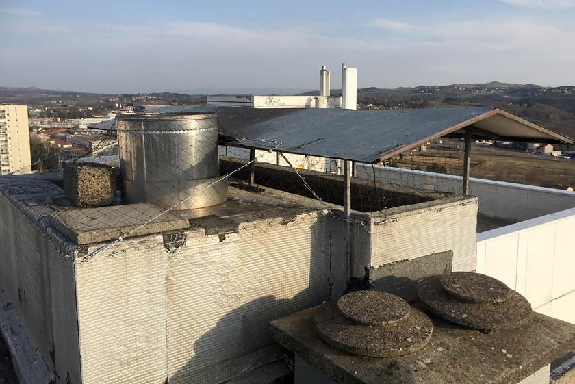 Pose filet anti-pigeon